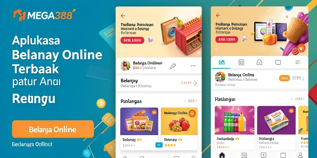 Tampilan antarmuka MEGA388 yang user-friendly dan menarik.