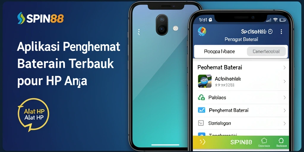 Antarmuka utama SPIN88 menampilkan berbagai fungsi penghemat baterai.