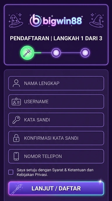Cara Mudah Daftar Akun Baru di bigwin88